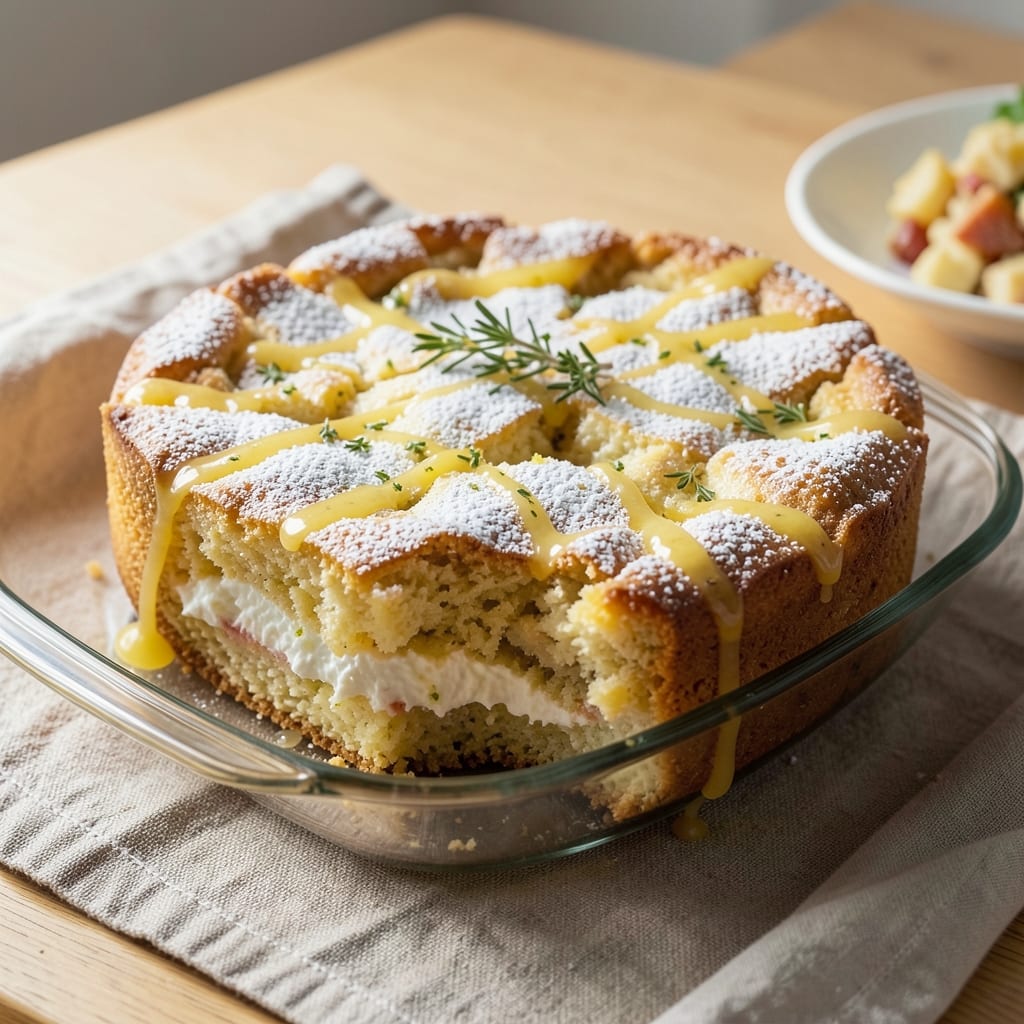 8x8 Lemon Snack Cake Recipe: Zesty Layers With Tangy Glaze Finish