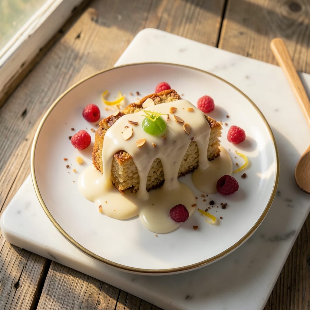 Almond Cake Glaze Recipe: Mirror-Shine Finish in 5 Minutes