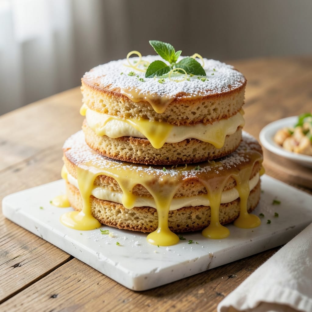 Amalfi Lemon Cake Recipe: Zesty Italian Sunshine with Crispy Crown