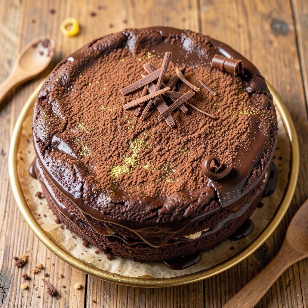 10-Inch Round Chocolate Cake Recipe: Decadent Height With Fudgy Layers