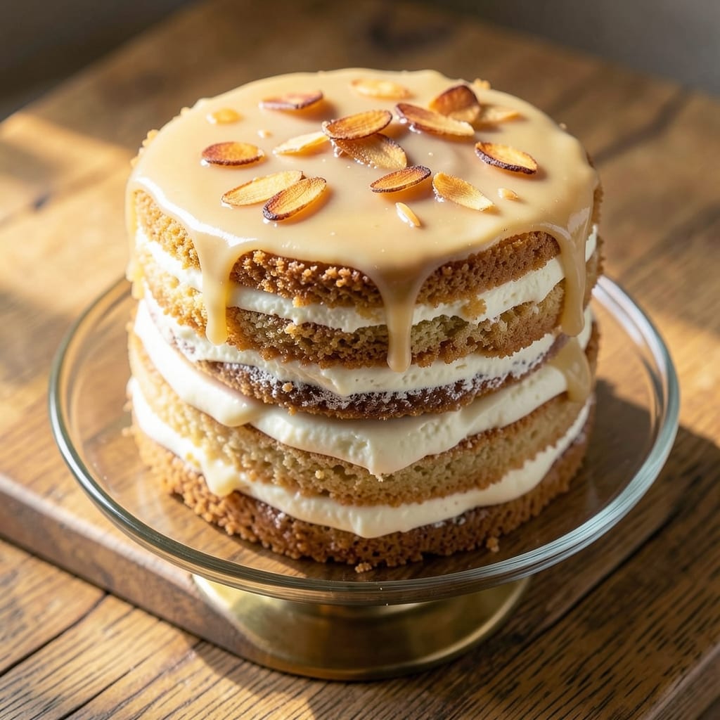 Almond Extract Cake Recipe: Vanilla-Almond Swirls With Buttery Crispness