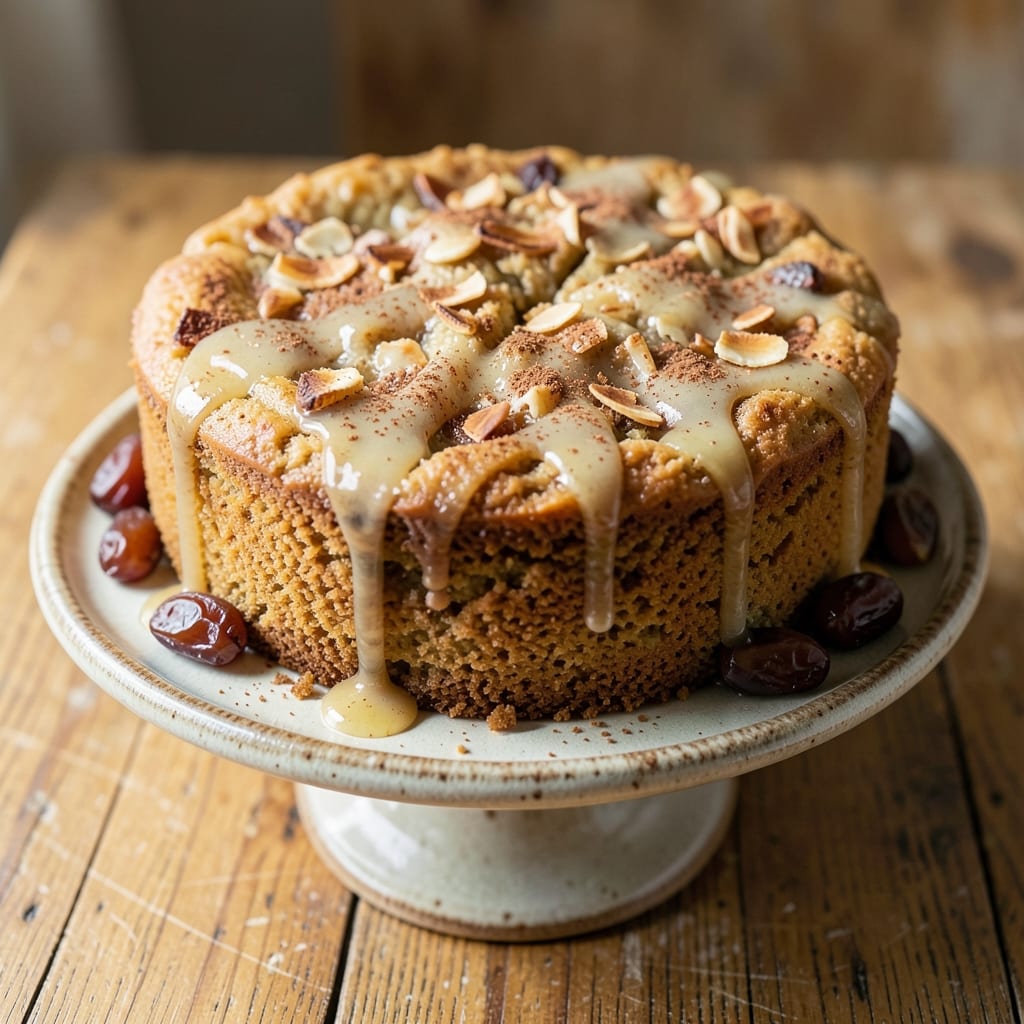 Almond Flour Date Cake Recipe: Fudgy Crumb With Caramelized Top