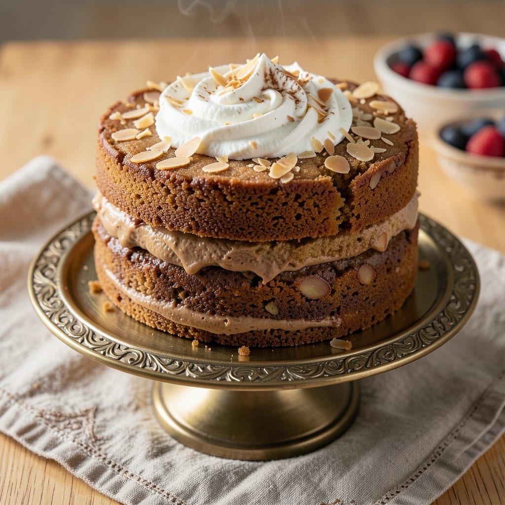 Almond Coffee Cake Recipe With Almond Paste: Nutty Swirls and Flaky Crown Magic