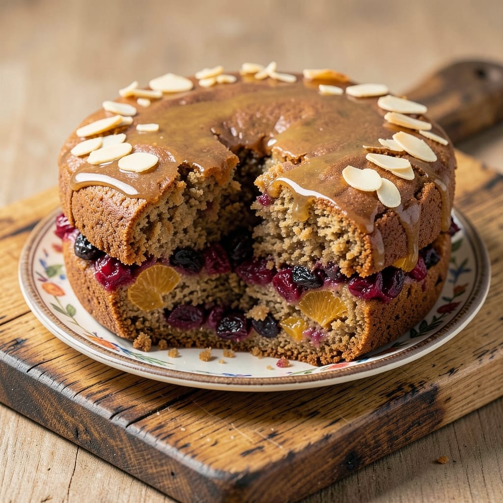 Alcohol-Free Fruitcake Recipe: Spiced Nutty Richness Without Booze