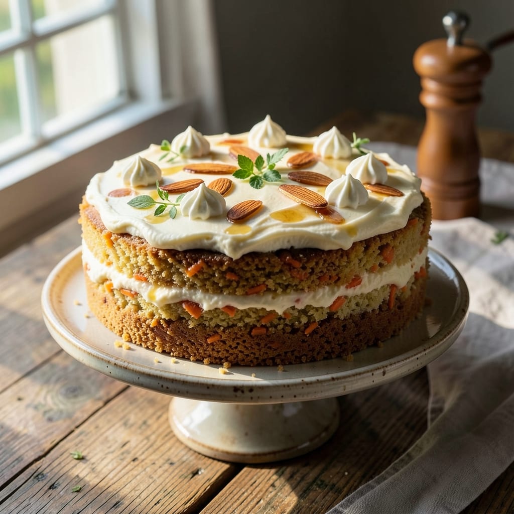 All Natural Carrot Cake Recipe: Naturally Sweetened Spice-Kissed Layers