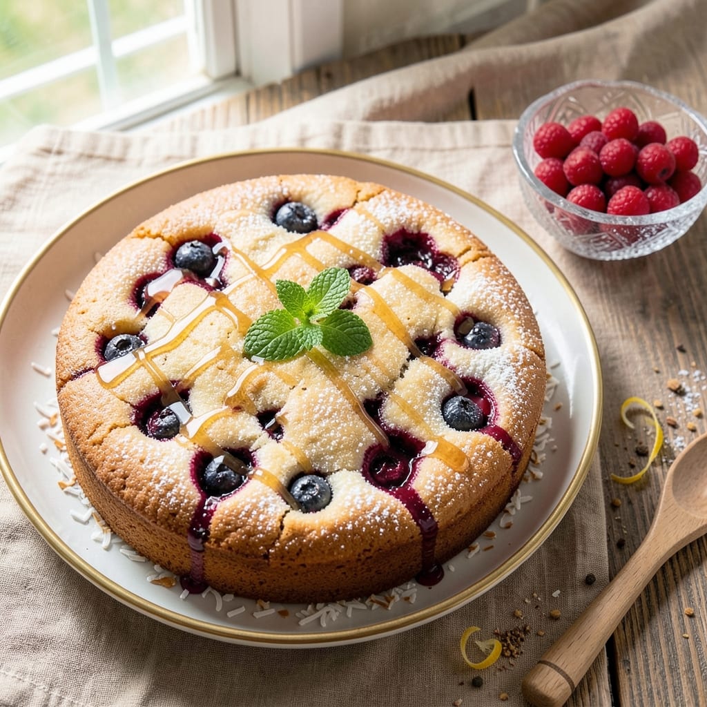 4th of July Pound Cake Recipe: Patriotic Vanilla-Blueberry Swirl Delight