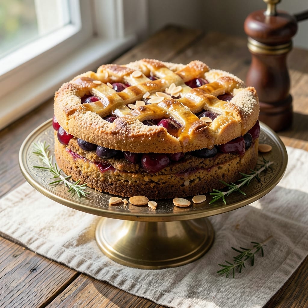 Almond Fruit Cake Recipe: Spiced Rum-Infused Layers That Keep for Months