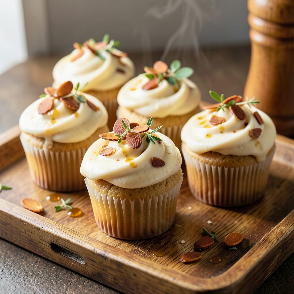 Almond Icing Cupcakes Recipe: Velvety Swirls With Toasted Nut Brilliance