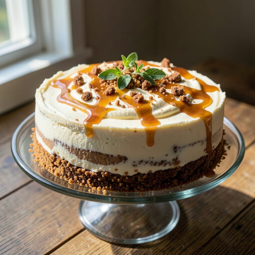 Amaretto Cheesecake Recipe No-Bake: Boozy Nutty Swirls With Creamy Texture