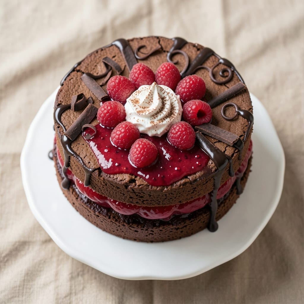 Alcohol-Free Black Forest Cake Recipe: Layered Chocolate Magic Without the Booze