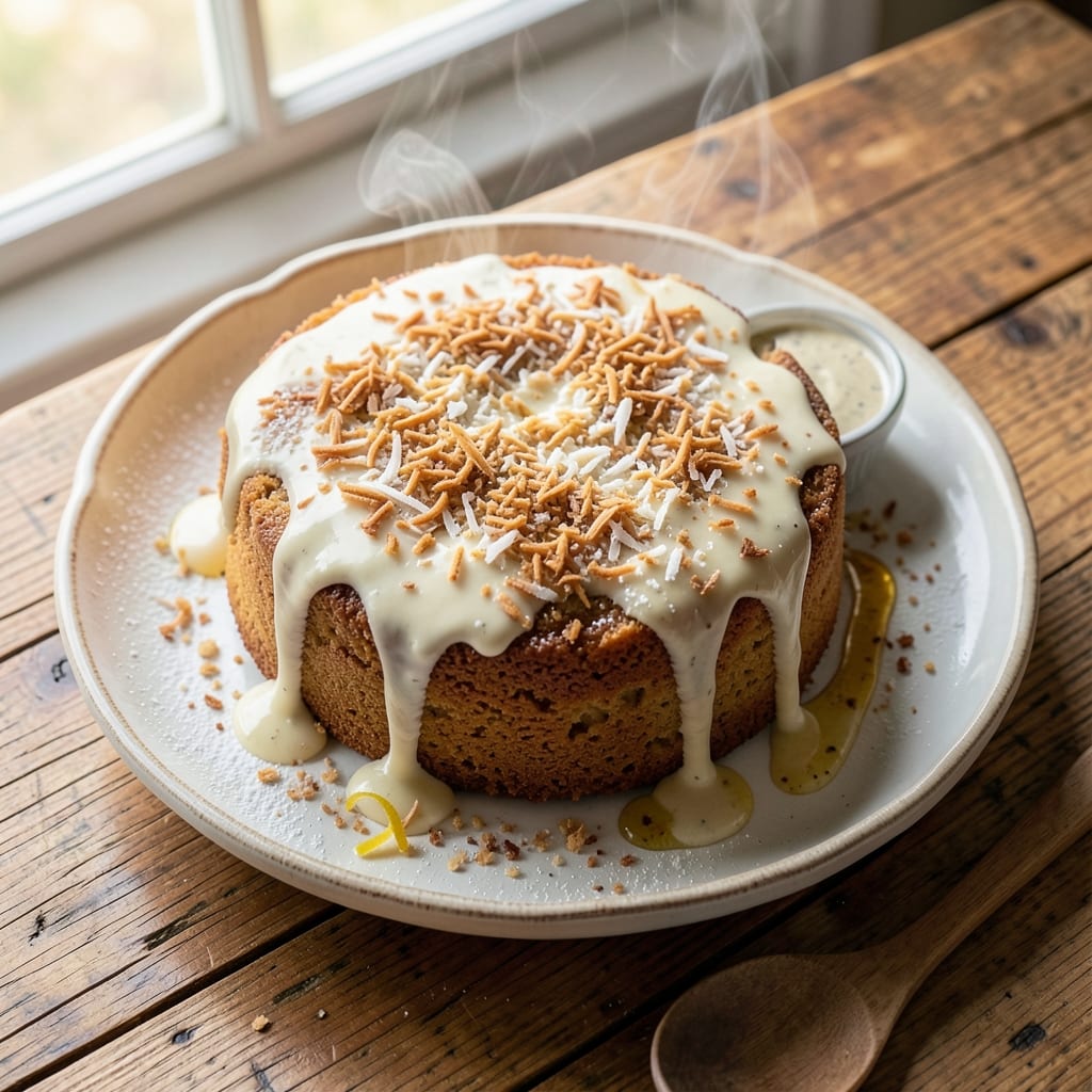 Almond Flour Coconut Cake Recipe: Moist Crumb and Toasted Coconut Crown