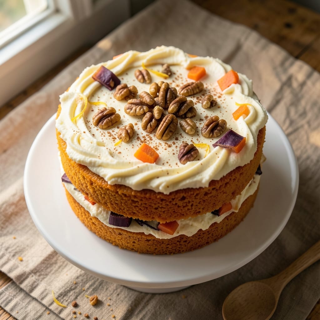 Alison Roman's Carrot Cake Recipe: Vanilla Bean Swirls and Cream Cheese Frosting Harmony
