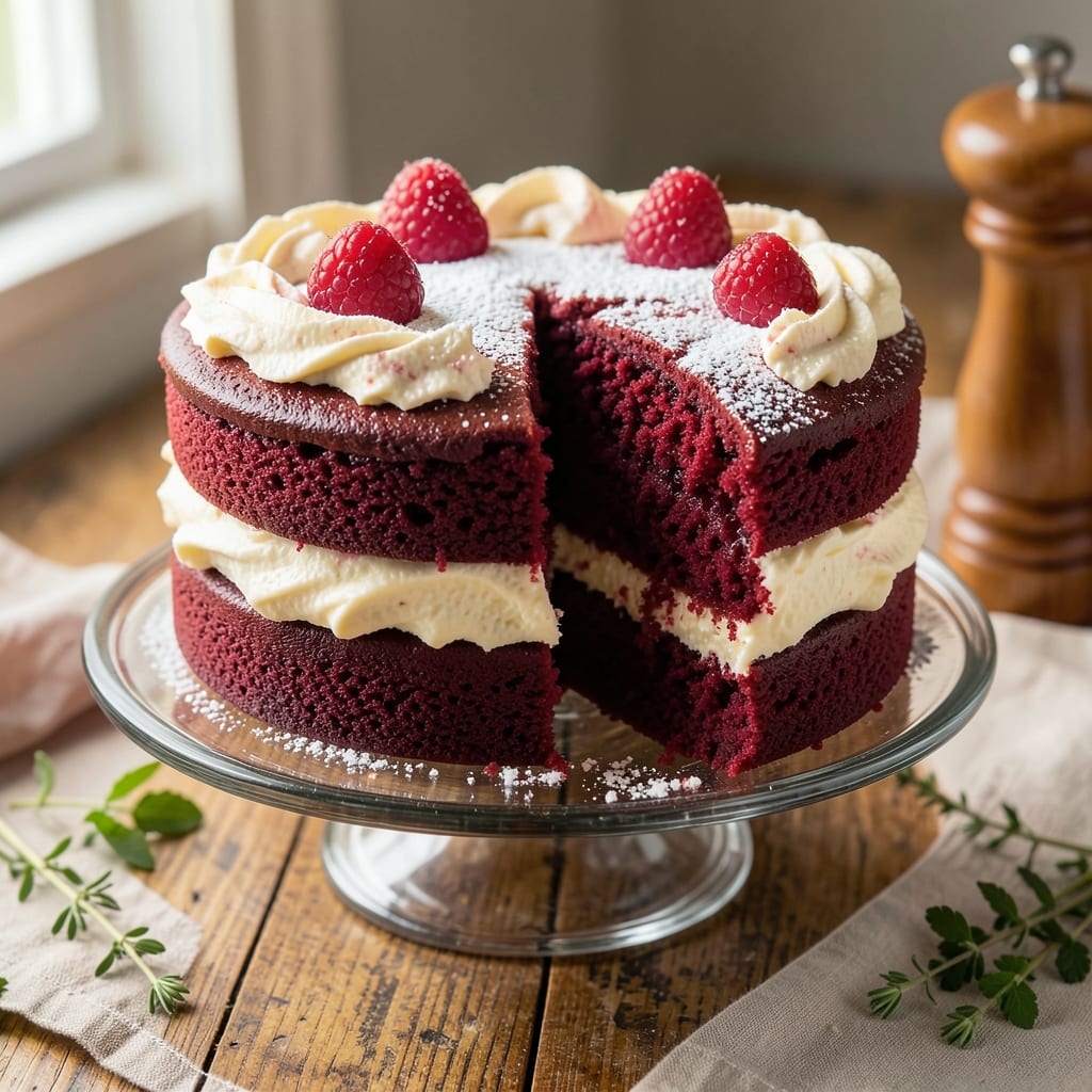Amazing Red Velvet Cake Recipe: Velvet Texture with Cream Cheese Frosting