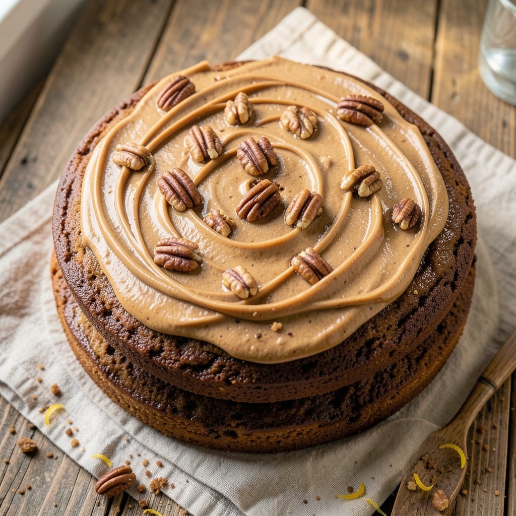 Alton Brown's German Chocolate Cake Recipe: Boozy Pecan Swirls and Buttery Crisp Layers