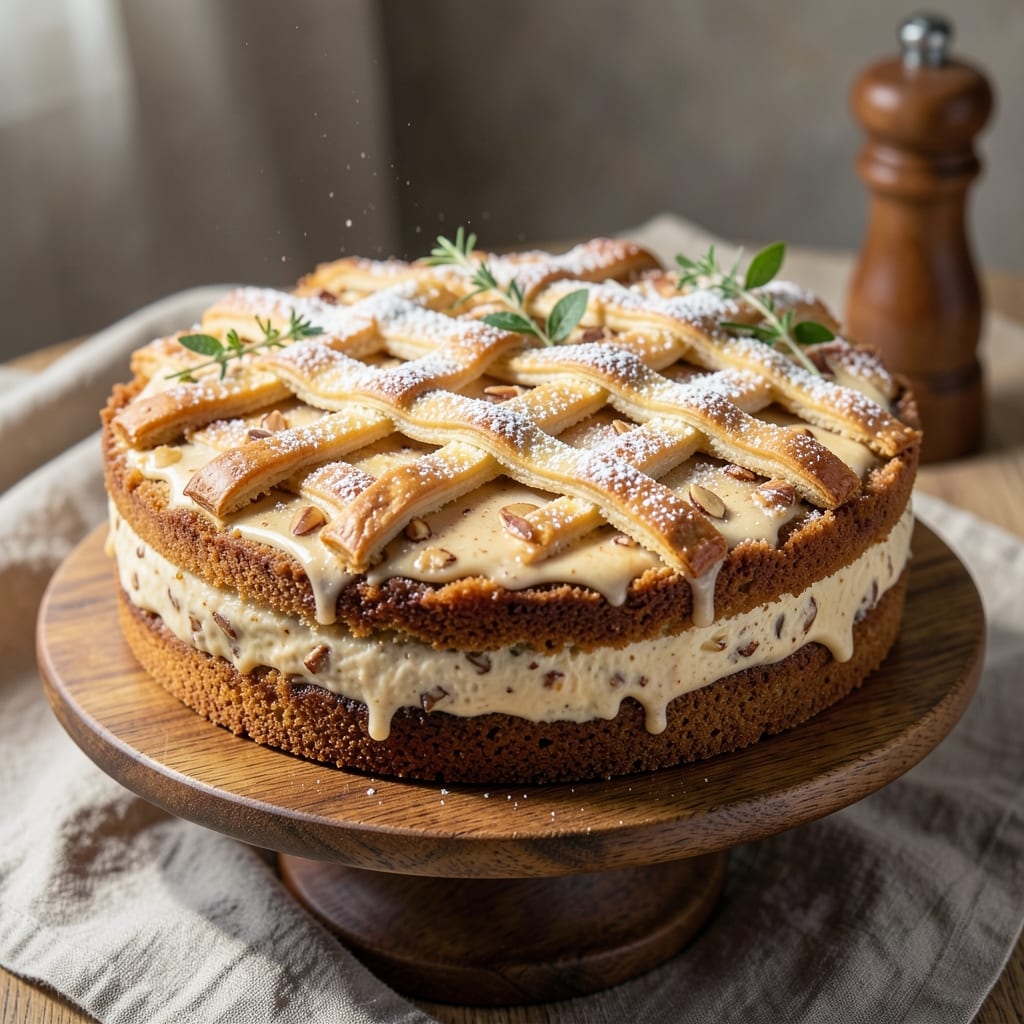 Almond Custard Seven Sisters Coffee Cake Recipe: Coffee-Infused Layers with Nutty Swirl Brilliance
