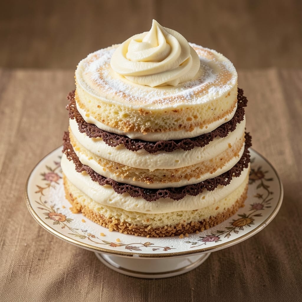 500g Vanilla Cake Recipe: Buttery Crust and Cloud-Light Layers
