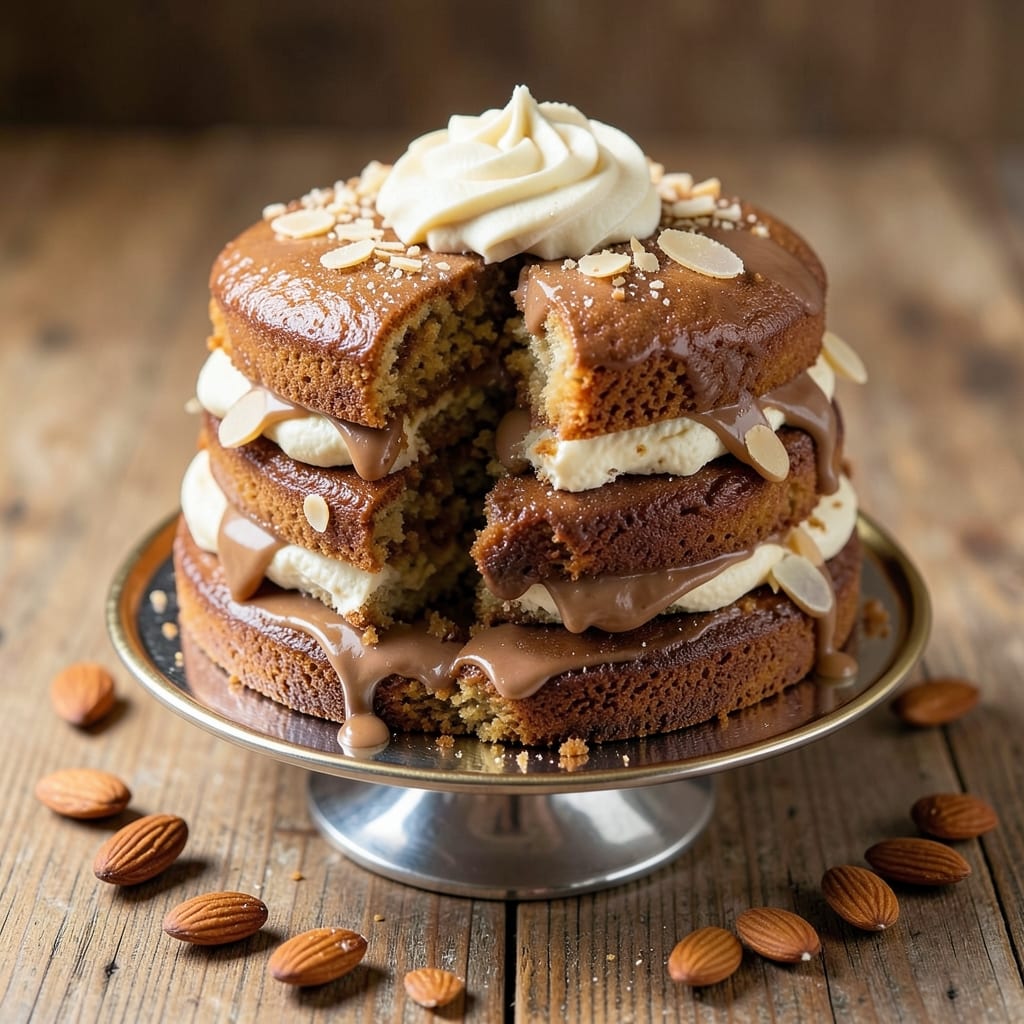 Amandine Cake Recipe: Almond-Butter Swirls With Crispy Top