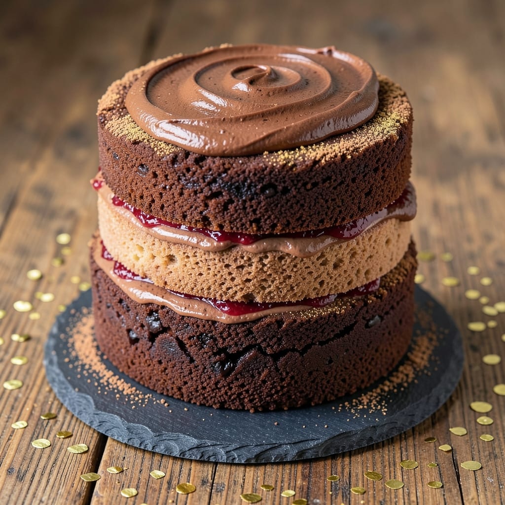 Alden Merrell's Chocolate Cake Recipe: Triple-Layered Fudgy and Fluffy