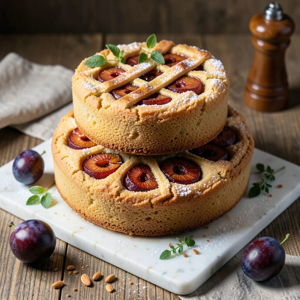 Almond Flour Plum Cake Recipe: Fruit-Infused Crispness Without Gluten