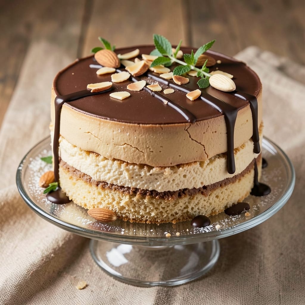 Amaretto Mousse Cake Recipe: Boozy Almond Clouds With Secret Stability