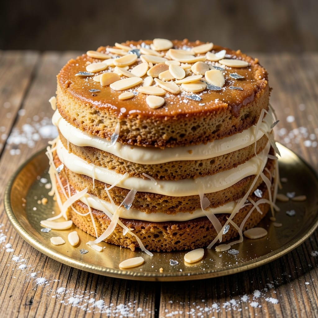 Almond Cake Pakistani Recipe: Cardamom-Infused Moisture with Toasted Nut Crunch