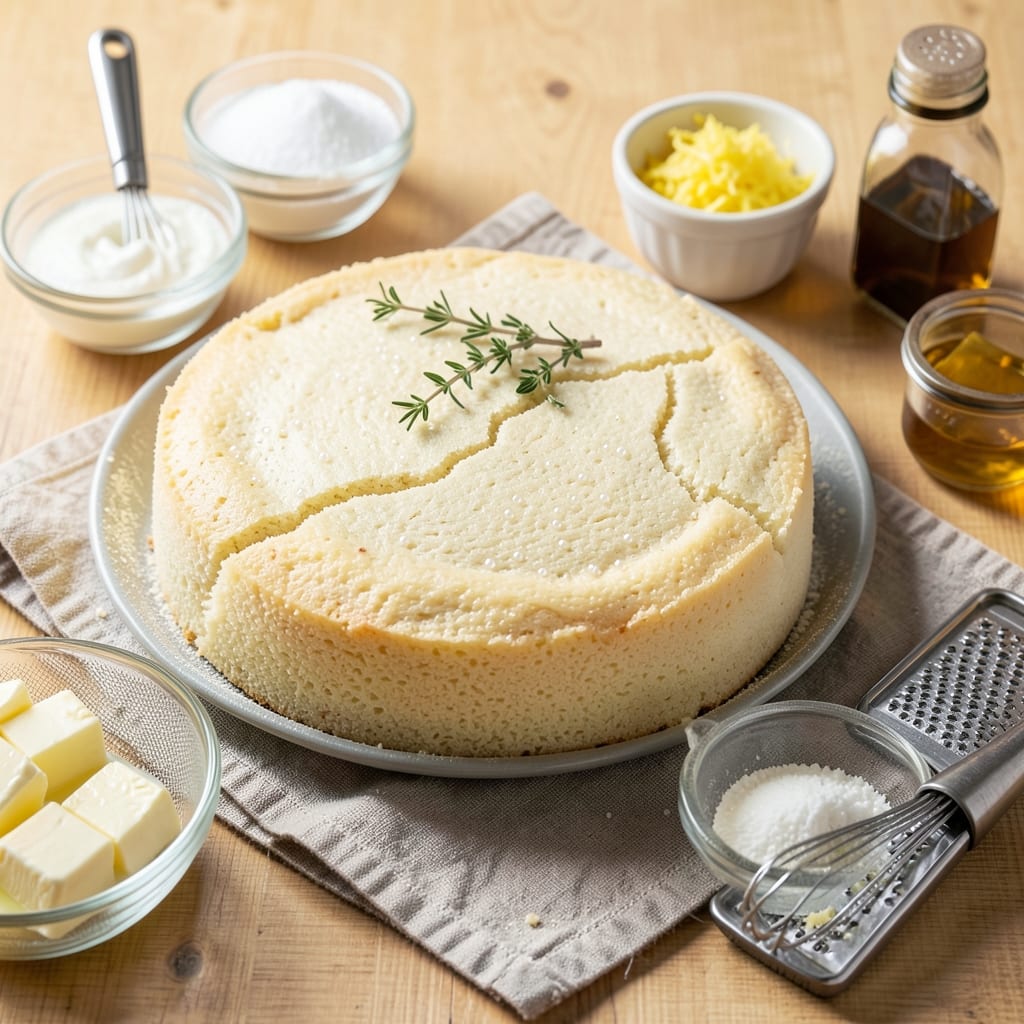 Almond Flour Sponge Cake Recipe: Effortless Gluten-Free Lightness