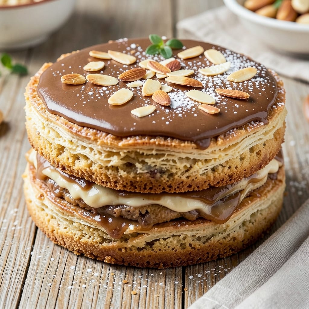 Almond Danish Coffee Cake Recipe: Toasted Nut Swirls and Caramelized Crown