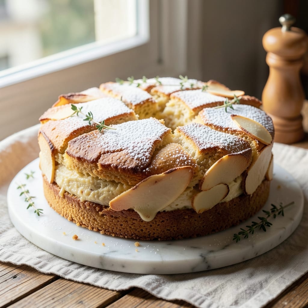 Almond Frangipane Cake Recipe: Toasted Nut Swirls and Buttery Golden Crust