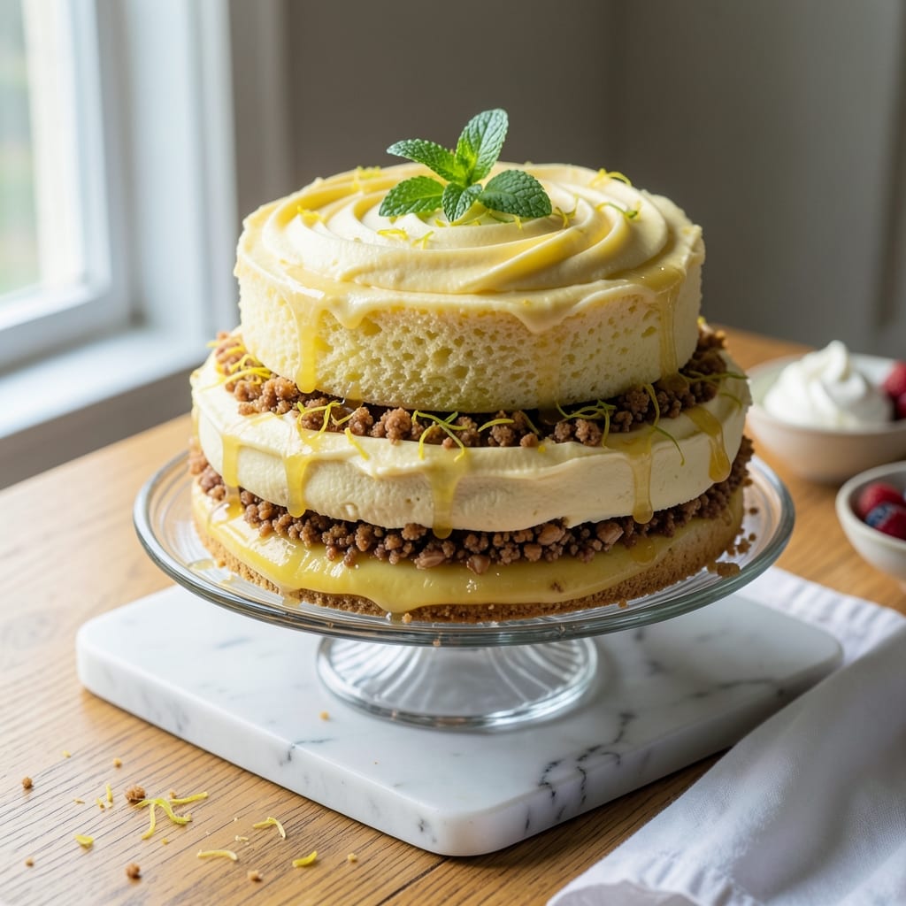 Amazing Lemon Cake Recipe: Zesty Layers With Buttery Crisp Crown