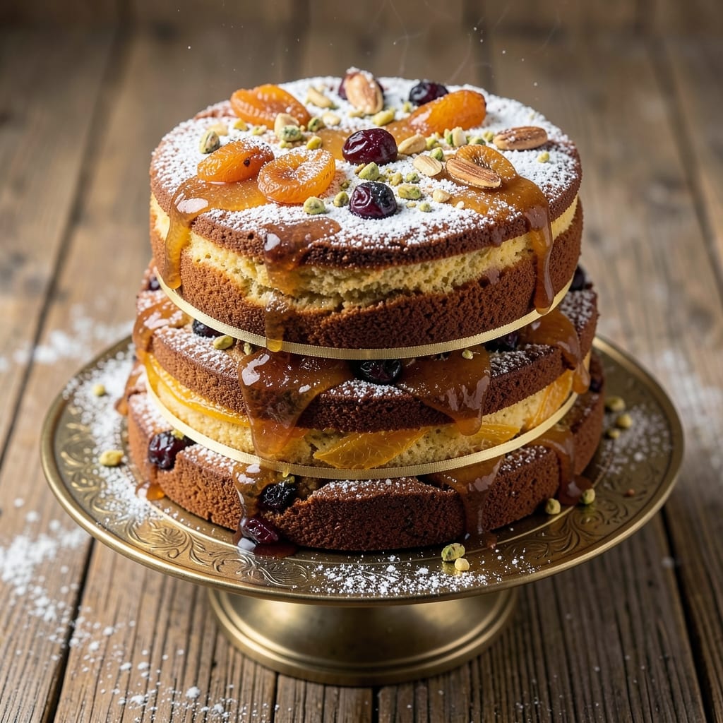 Alternative Christmas Cake Recipe: Boozy Fruit-Infused Layers That Keep for Months